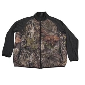 Browning Jacket Mens 3XL Camo Gray Mossy Oak Hybrid Approach Break-Up PrimaLoft